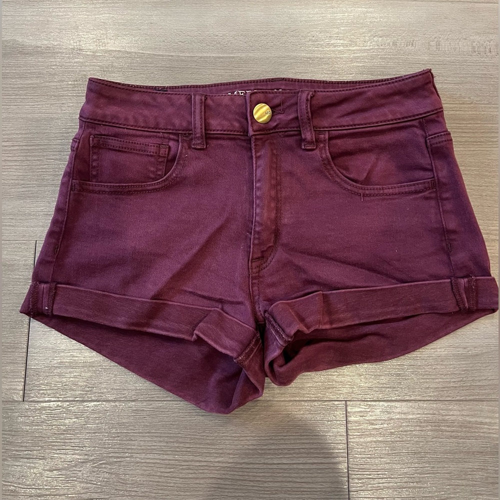 American Eagle Hi-Rise Shortie Super Stretch Size 4